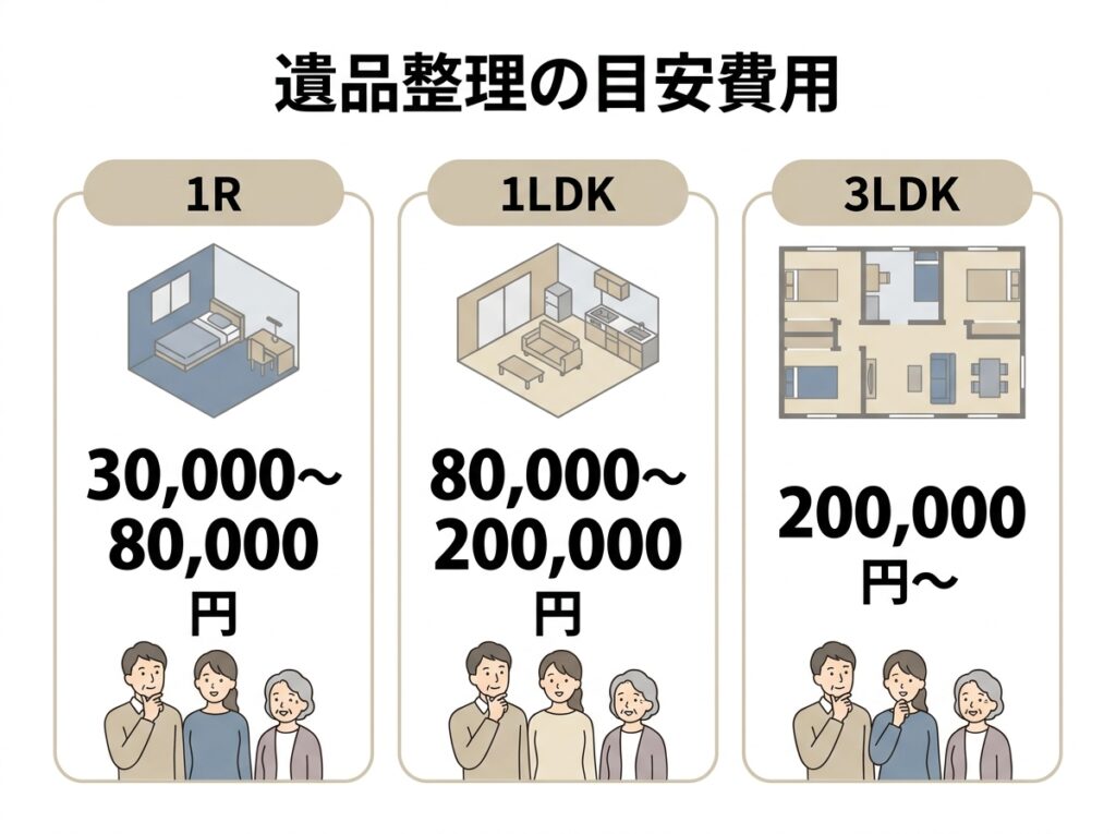 費用の目安と作業内容