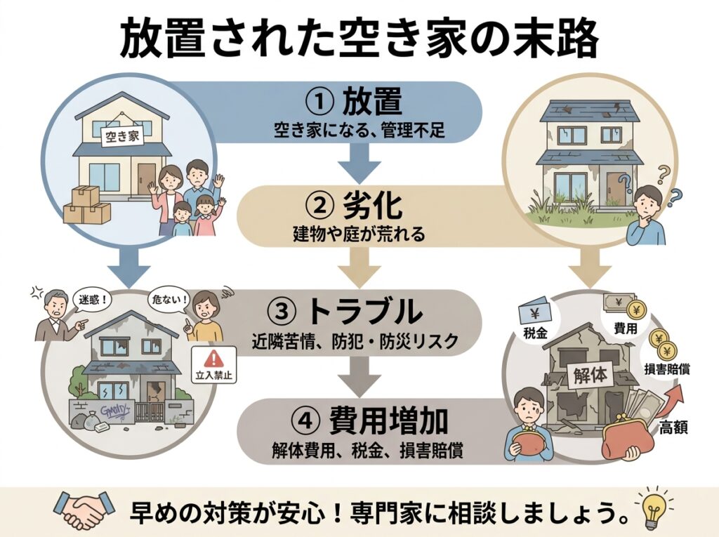 長年放置している場合
