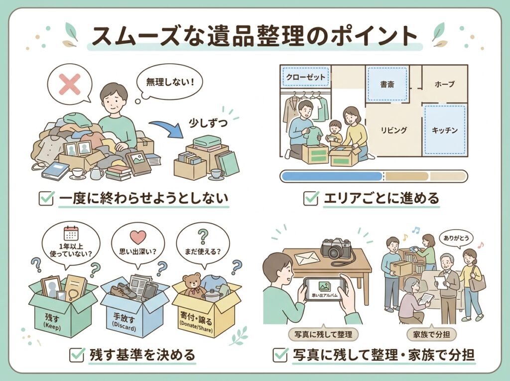 無理なく進めるための現実的な片付け方