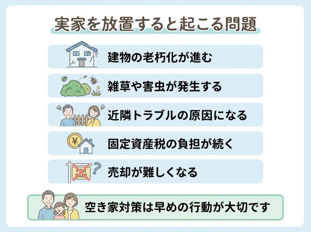 実家を売る前に片付けが必要な理由