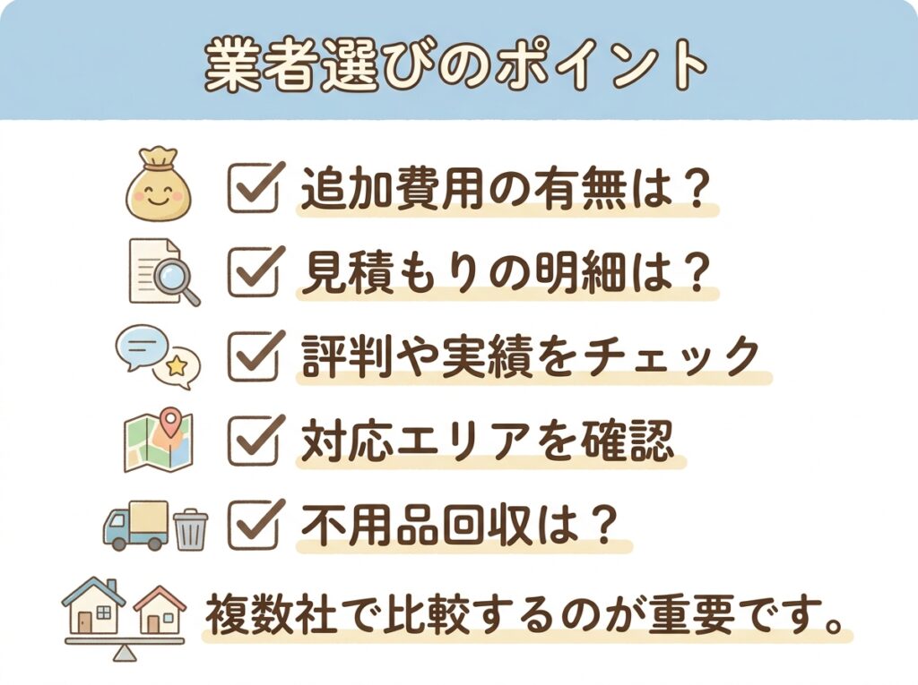 実家売却前の業者選びで注意したいポイント